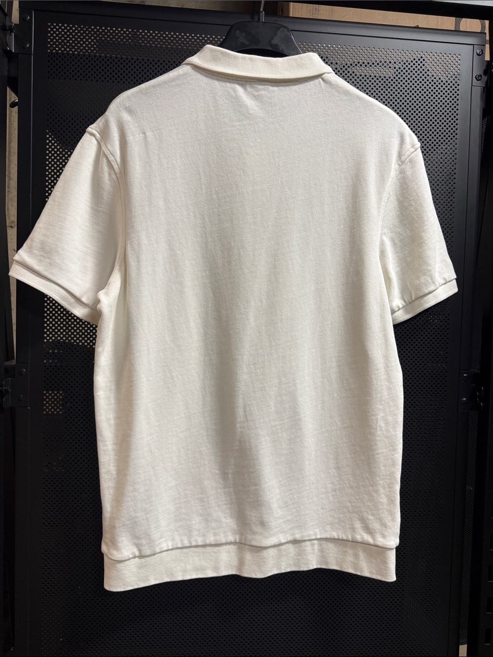 Zara Cream Polo Shirt - Picture 3 of 4